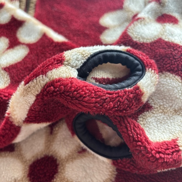 Vintage Orage polar 5T big flower print - Picture 3 of 6